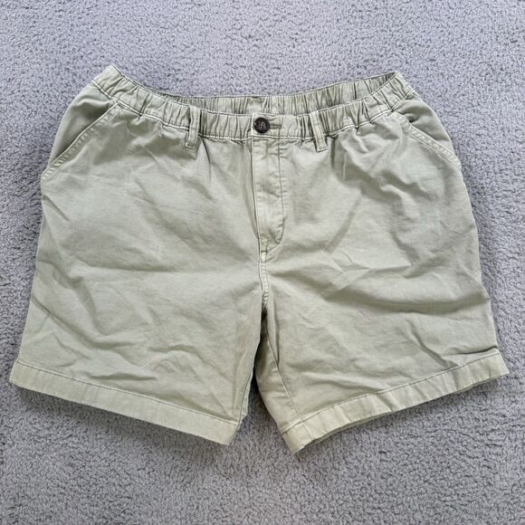 Chubbies Shorts Men's XL Green Chino Preppy Cotton Stretch 7" Inseam - Picture 1 of 8